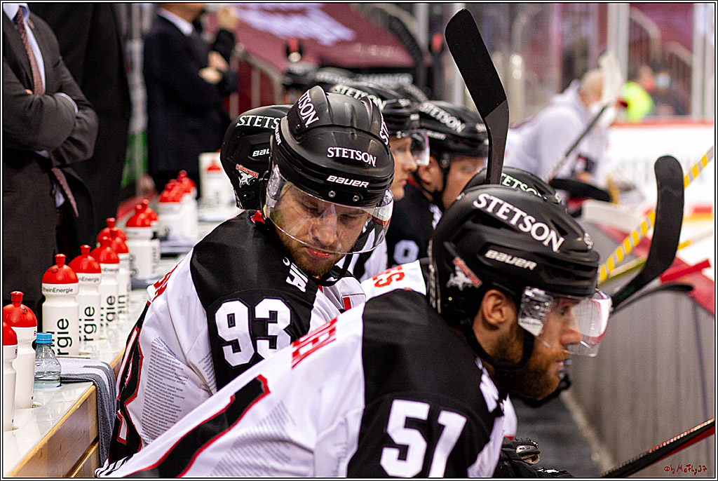PENNY DEL; Duesseldorfer EG - Koelner Haie; Duesseldorf, 23.01.2022
